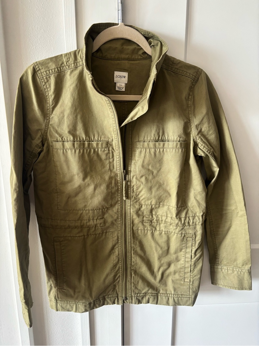 J. Crew Olive Utility Jacket
